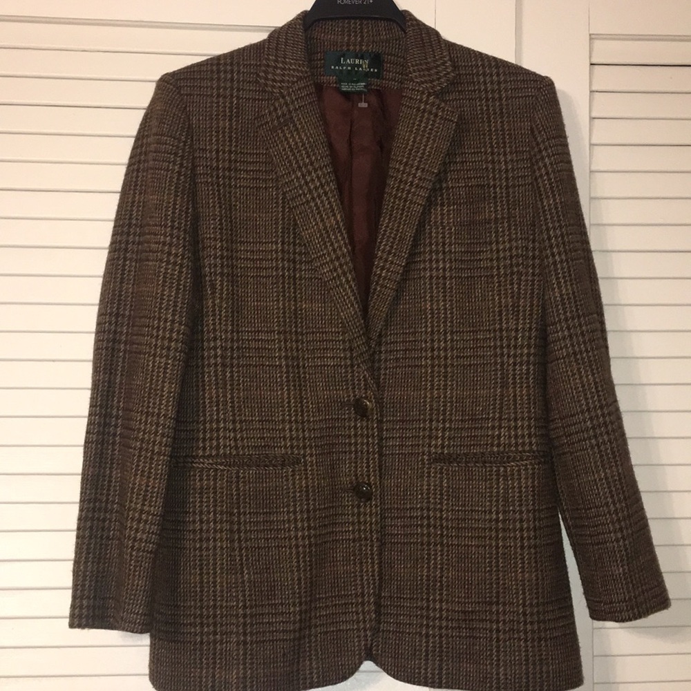 Lauren Ralph Lauren Wool Blazer Jacket Size 4